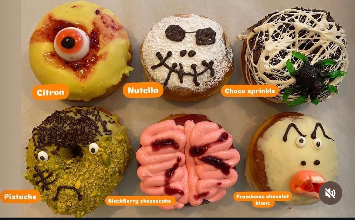 BOX Donuts Halloween -Les Donuts Maudits- Fait maison à Genève  | Ginger Donut – Image 2