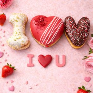 BOX spéciale Saint Valentin – I LOVE YOU Ginger Donuts
